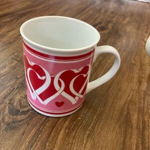 Heart Design Mug 1995 Anniversary Gift Valentines Day Mug
